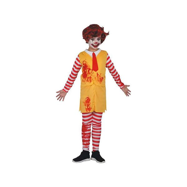 Creaciones Llopis Kauhu Clown Kids Custom Burguer Oranssi 3-6 Years