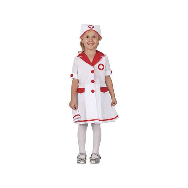 Creaciones Llopis Nurse Girl Custom Valkoinen 7-9 Years