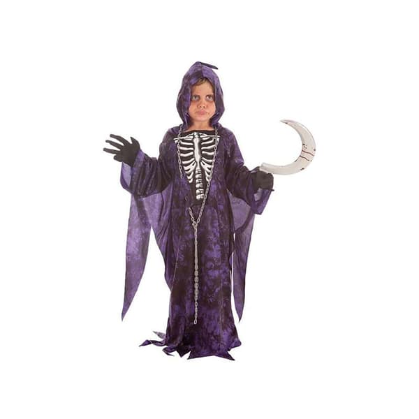 Creaciones Llopis Mukautettu Tunika Lapsille Reaper Violetti 3-6 Years