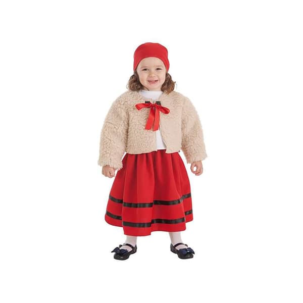Creaciones Llopis Shepherd Coat Girl Custom Röd 11-13 Years