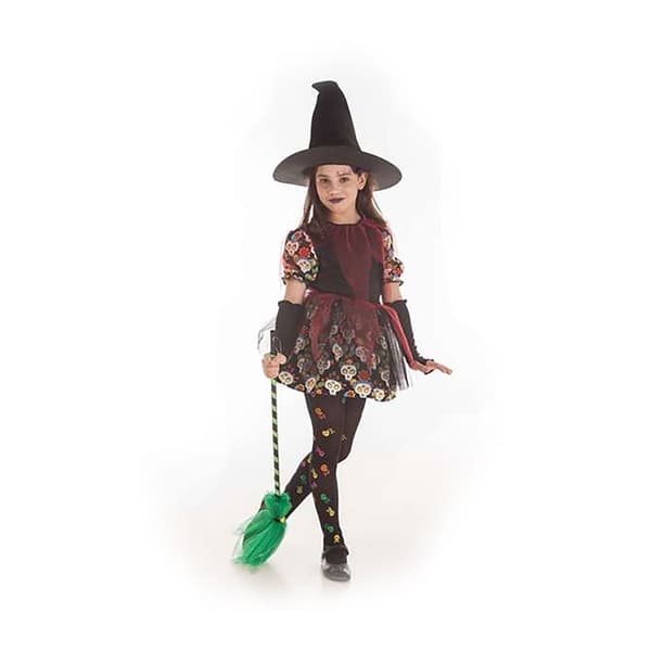 Creaciones Llopis Witch Skulls Girl Custom Ruskea 24 Months-3 Years