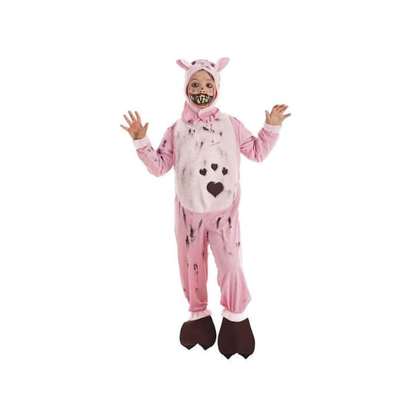 Creaciones Llopis Zombie Pig+ Mukautettu Meikkityttö Halloween Pinkki 7-9 Years