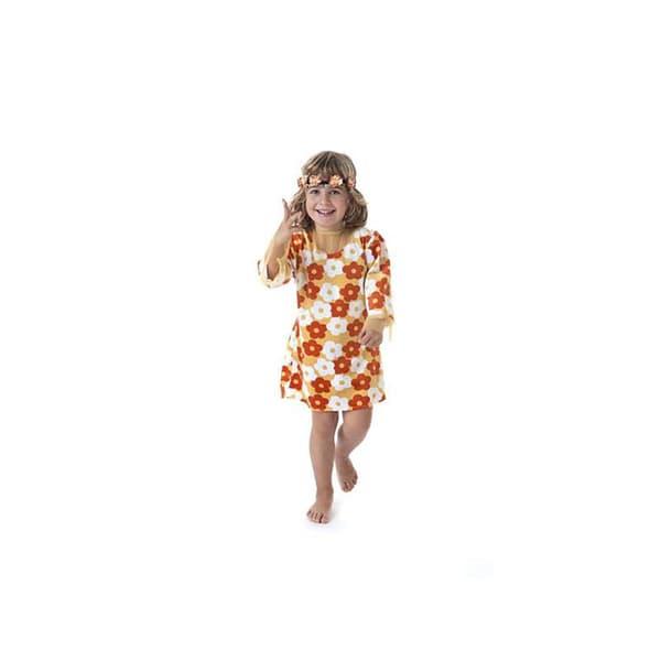 Creaciones Llopis Girl Custom Hippie Flores Flerfärgad 7-9 Years