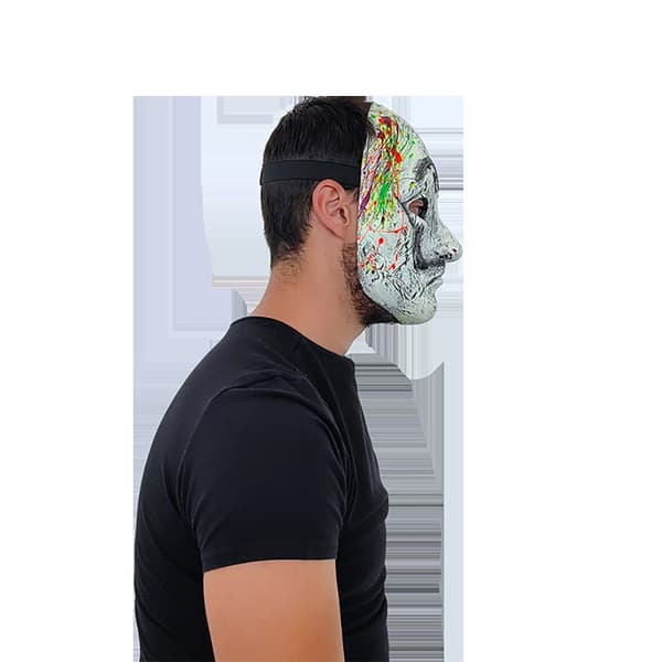 Ghoulish Neon Kunstner Maske
