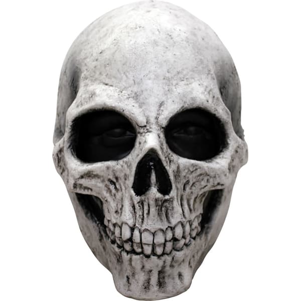 Ghoulish Hvid Kraniemaske