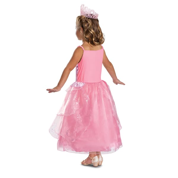 Disguise Glinda Lyserød Kjole Deluxe Småbarn 7-8 Years