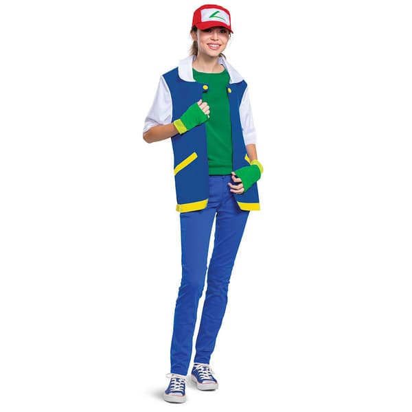 Disguise Voksen Ash Ketchum Klassisk  S-M