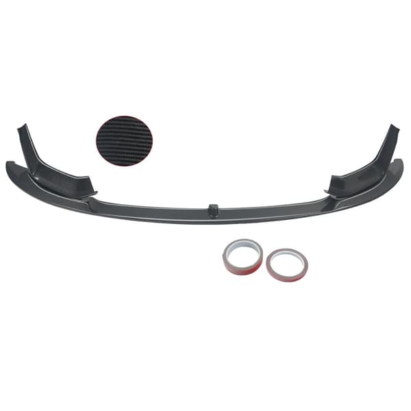 Front Bumper Lip Splitter, Carbon Fiber Malet, Skræddersyet til BMW M3 M4,Kulfiber Udseende