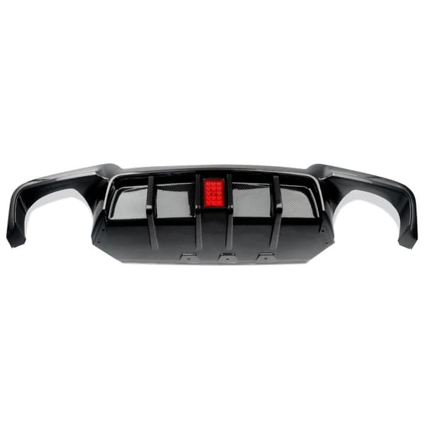 Bageste kofanger diffuser, direkte erstatning,Kulfiberlook