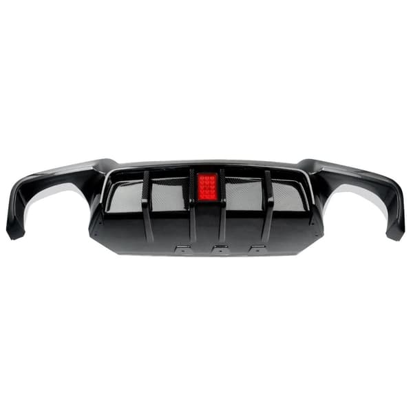 Bageste kofanger diffuser, direkte erstatning,Kulfiberlook