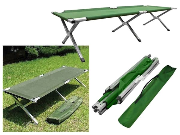 Hopfällbar Campingsäng - 110kg