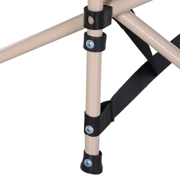 Camping Seng, 190x68x52 cm, Sort