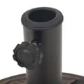 Miniatyrbilde 6 av 7: vidaXL Parasollfot harpiks rund bronse 9 kg