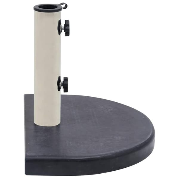 vidaXL Parasollfot svart 40x28x4 cm granitt