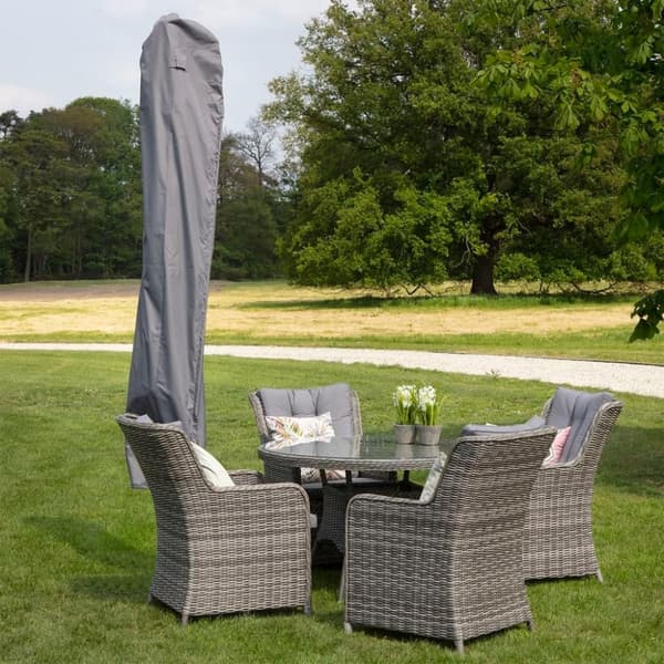 Madison Suojus seisovalle aurinkovarjolle 215x40 cm harmaa