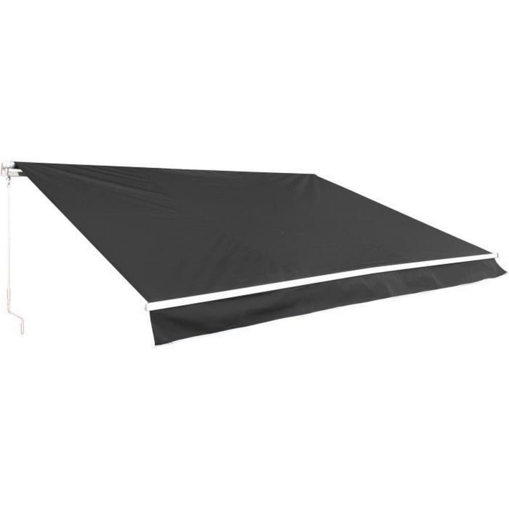 Markis Beau Rivage Polyester Antracitgrå (250 x 200 cm)