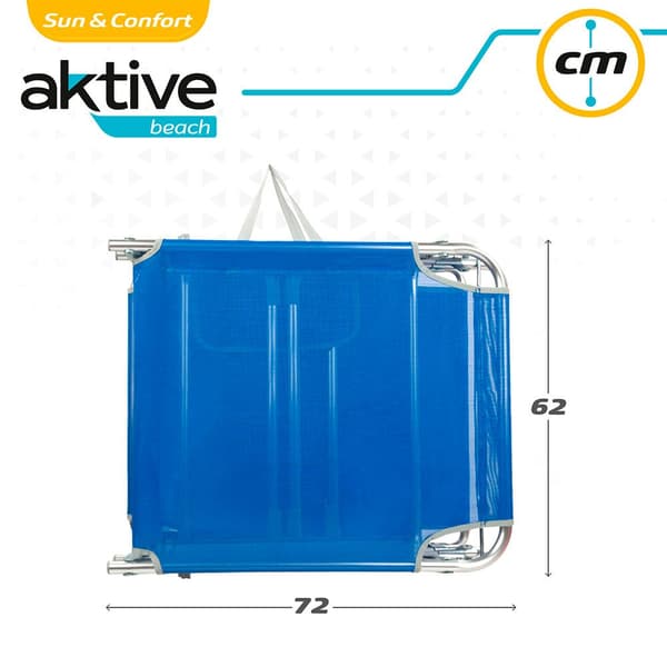 Aktive Liggestole 188x58x30 Cm Blå