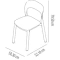 Miniatyrbillede 3 af 3: Garbar Stol Ona Beige