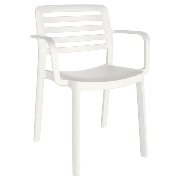 Garbar Stol Med Armar Wind Vit