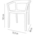Miniatyrbillede 4 af 4: Resol Lænestol Peach