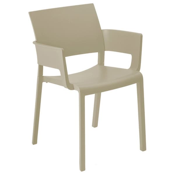 Resol Stol Med Armar Fiona Beige