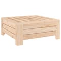 Miniatyrbilde 5 av 10: vidaXL Parasollfotdeksel heltre furu