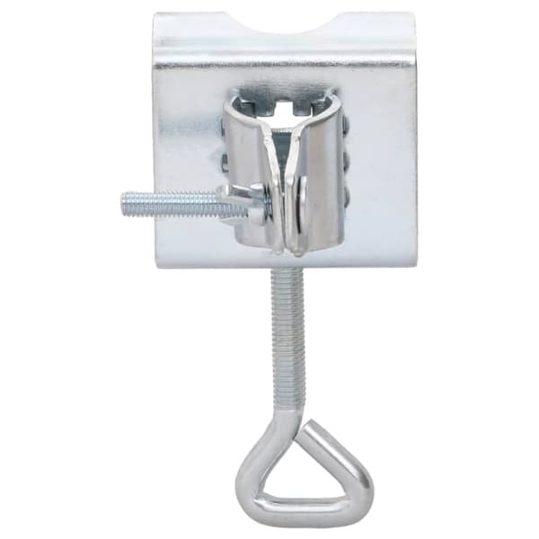 vidaXL Parasollklemmer for balkong 2 stk 32 mm galvanisert stål