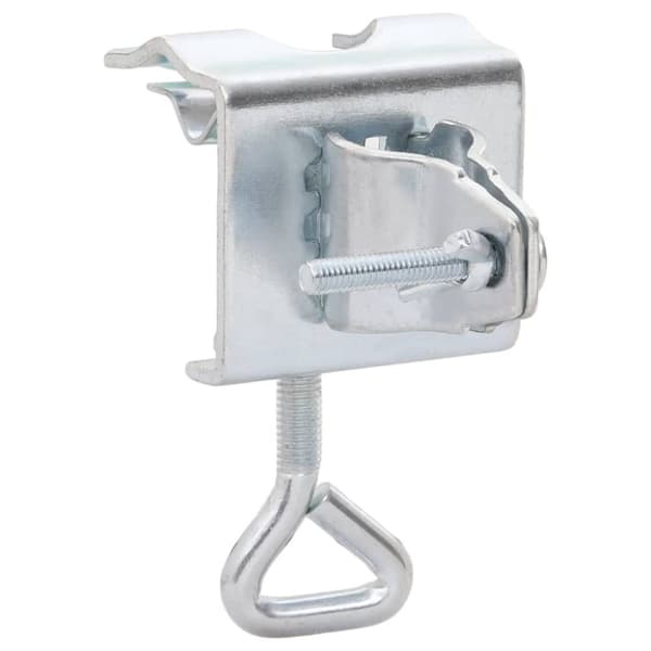 vidaXL Parasollklemmer for balkong 2 stk 32 mm galvanisert stål