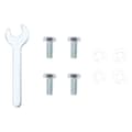 Miniatyrbillede 6 af 7: vidaXL parasolholder til Ø38/48 mm stang stål matsort