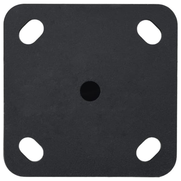 vidaXL parasolholder til Ø32/34/38 mm stang stål matsort
