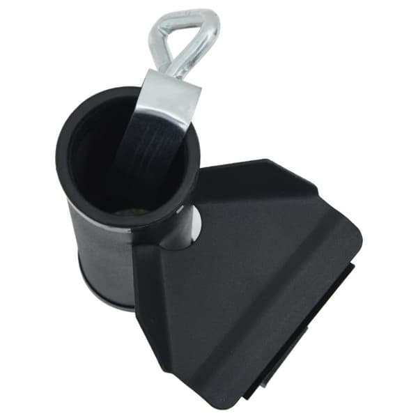 vidaXL parasolbeslag til altan 2 stk. 35-38 mm stål