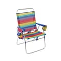 Miniatyrbild 1 av 3: Atosa Fixed High Aluminium 22 Mm Textiline 2x1 51x56x37/88 Cm Strandstol