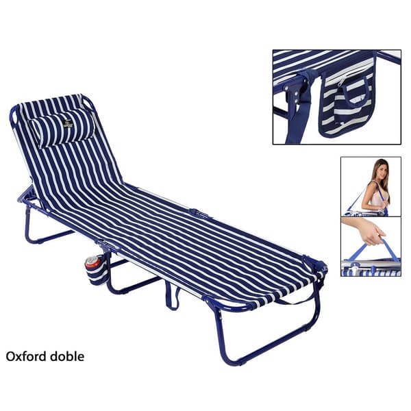 Atosa 186x56x26 Cm Aluminum Strandstol