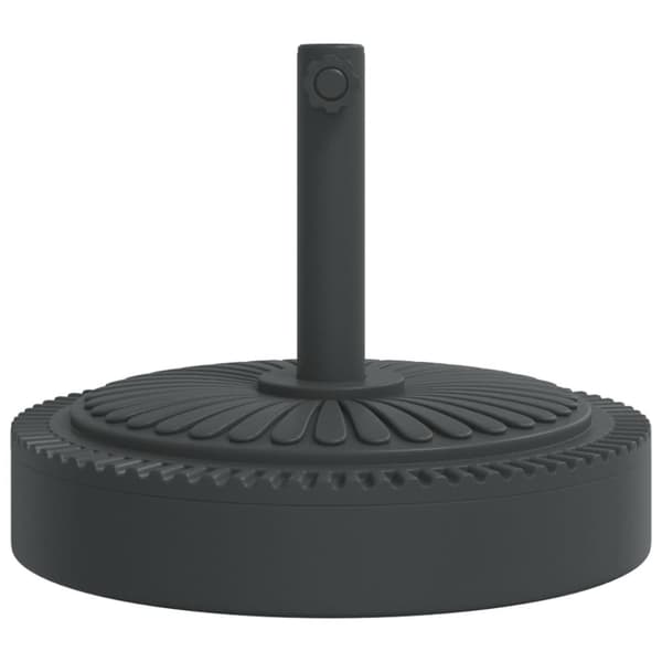 vidaXL Parasollfot för Ø38 / 48 mm stolpar 25 kg rund