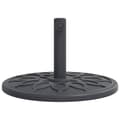Miniatyrbilde 3 av 8: vidaXL Parasollfot for Ø38 / 48 mm stenger 12 kg rund