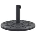 Miniatyrbilde 4 av 8: vidaXL Parasollfot for Ø38 / 48 mm stenger 12 kg rund