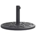 Miniatyrbilde 1 av 8: vidaXL Parasollfot for Ø38 / 48 mm stenger 12 kg rund