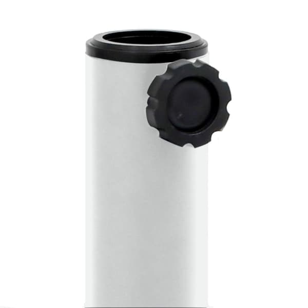 vidaXL Parasollfot för Ø32/38/48 mm stolpar 17 kg fyrkantigt