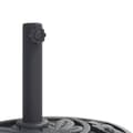 Miniatyrbild 6 av 8: vidaXL Parasollfot för Ø38 / 48 mm stolpar 9 kg halvrund