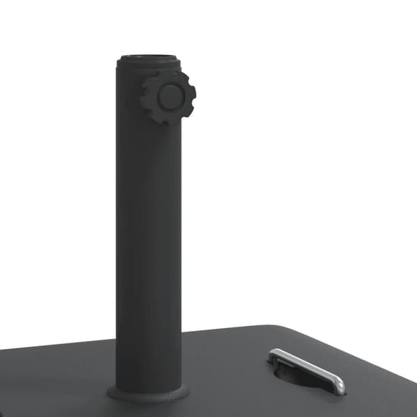 vidaXL parasolfod med håndtag til Ø38/48 mm stænger 27 kg rund