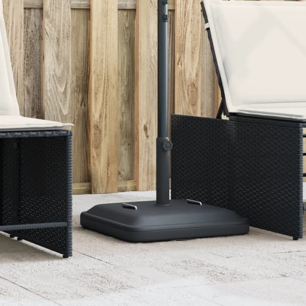 vidaXL parasolfod med håndtag til Ø38/48 mm stænger 27 kg rund