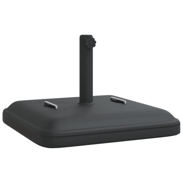 vidaXL Parasollfot med handtag för Ø38 / 48 mm stolpar 27 kg fyrkantig