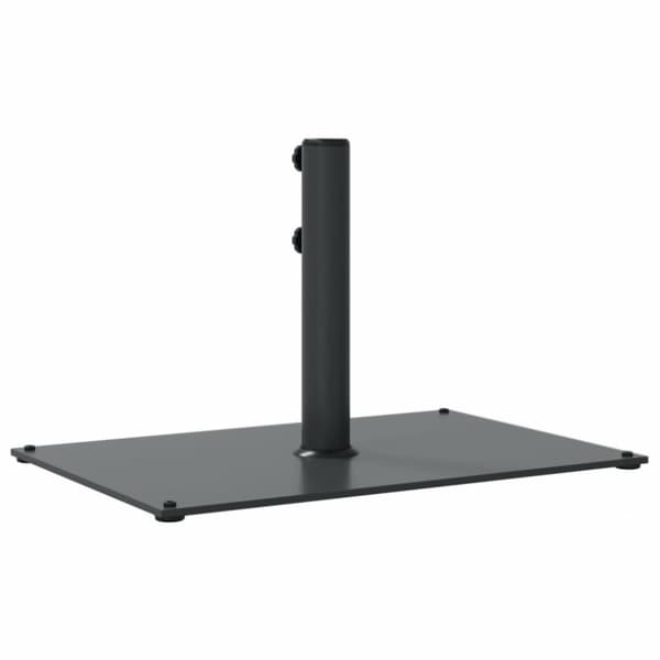 vidaXL Parasollfot for Ø32/38/48 mm stenger 15 kg rektangulær