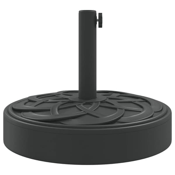 vidaXL Parasollfot for Ø38 / 48 mm stenger 25 kg rund