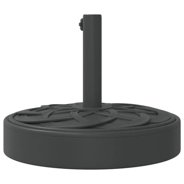 vidaXL Parasollfot for Ø38 / 48 mm stenger 25 kg rund