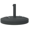 Miniatyrbilde 5 av 9: vidaXL Parasollfot med hjul for Ø38 / 48 mm stenger 25 kg rund