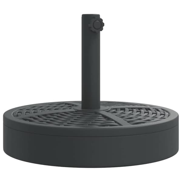 vidaXL Aurinkovarjon jalusta Ø38 / 48 mm tangolle 25 kg pyöreä