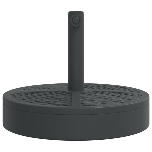 vidaXL Parasollfot for Ø38 / 48 mm stenger 25 kg rund