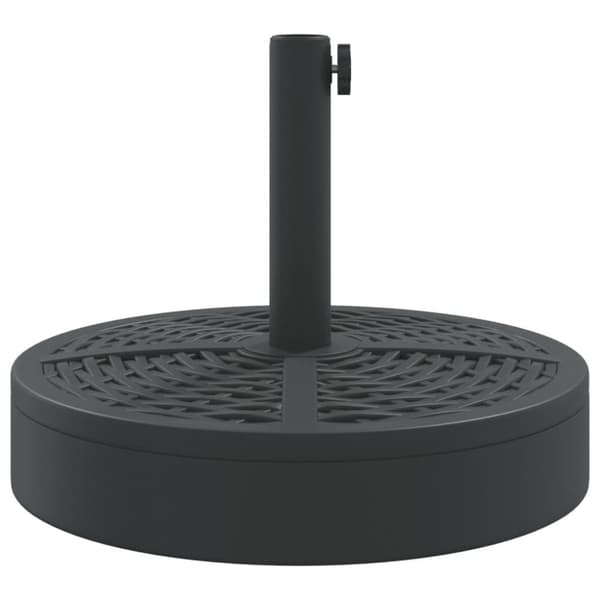 vidaXL Parasollfot for Ø38 / 48 mm stenger 25 kg rund
