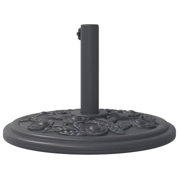 vidaXL parasolfod Ø38/48 mm stænger 12 kg rund
